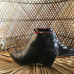 Acne Studios Cony snakeskin boot